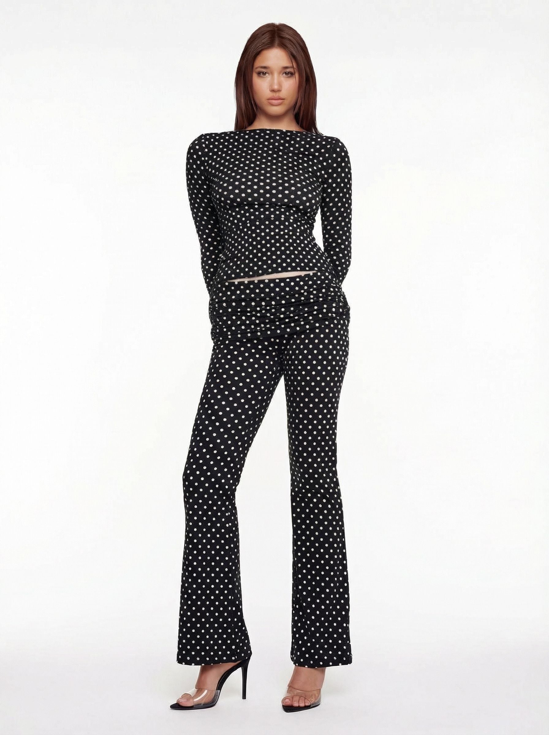 Grace Polka Dot Two Piece Set