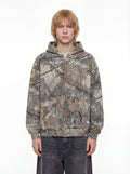 Forest Camo Zip Hoodie