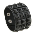 Arvin Studded Triple-Row Punk Bracelet