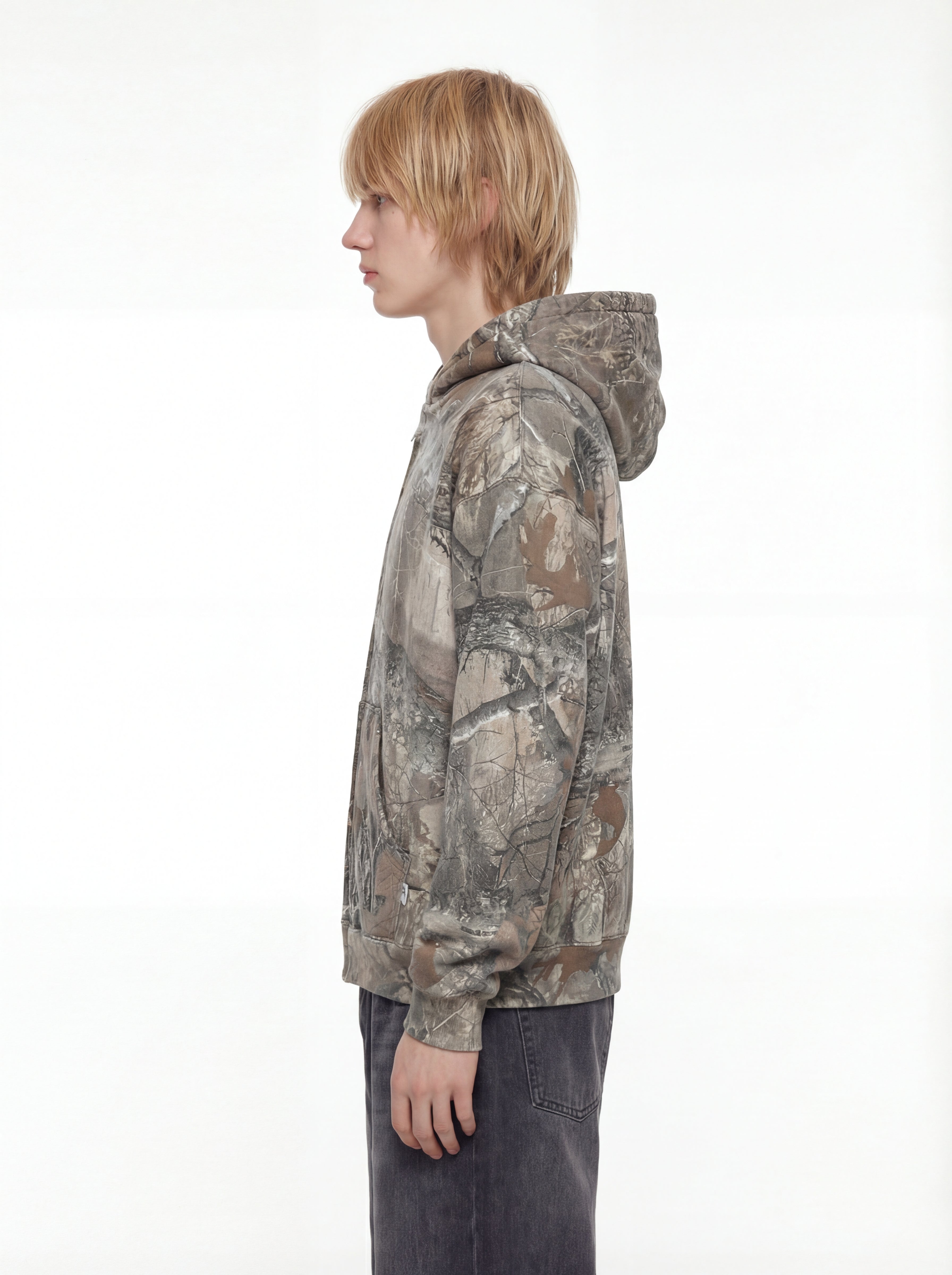 Forest Camo Zip Hoodie