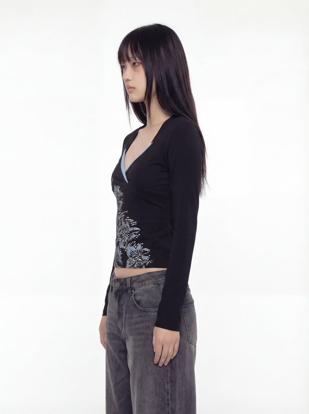 Women's Flower Longsleeve