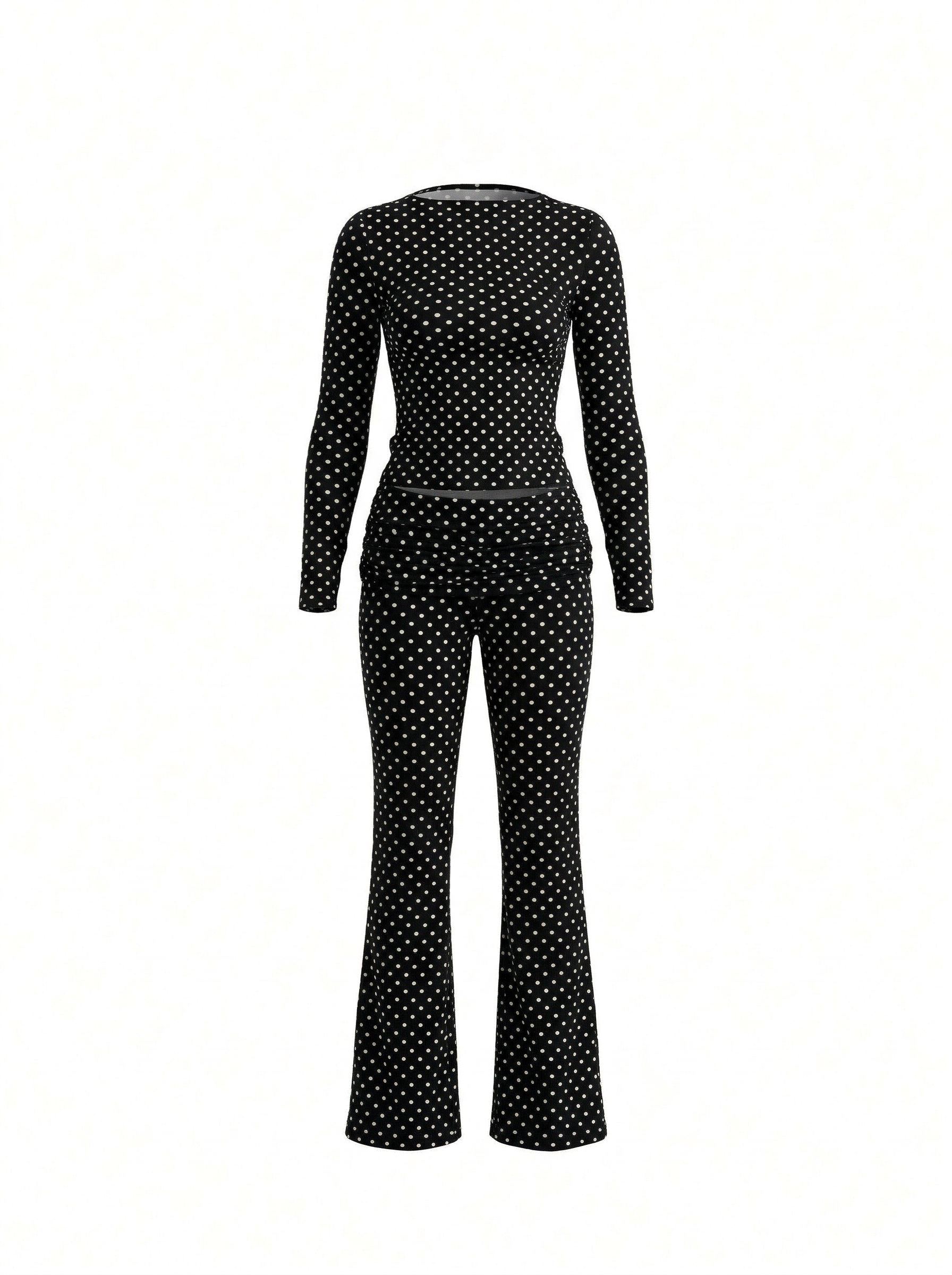 Grace Polka Dot Two Piece Set