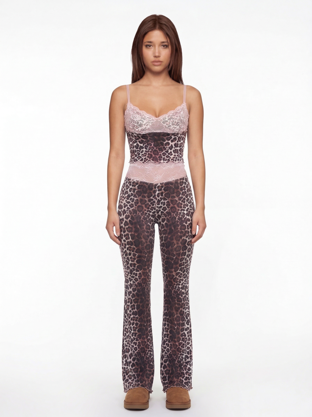 Women's Rhea Leopard Cami Set