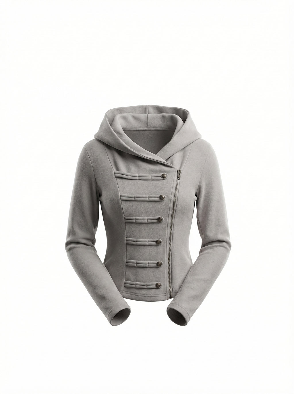 Dahlia Button Hooded Cardigan