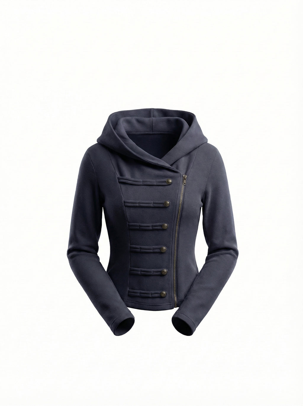 Dahlia Button Hooded Cardigan